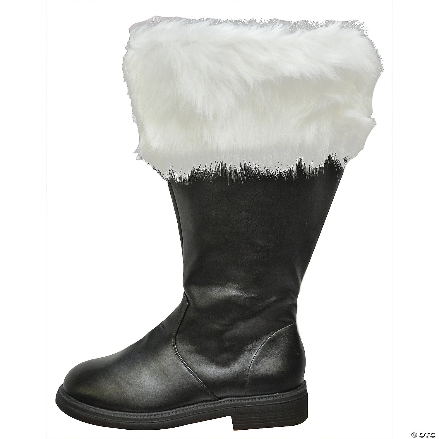 Santa Boot Wide Calf Fur Cuff - CostumePub.com