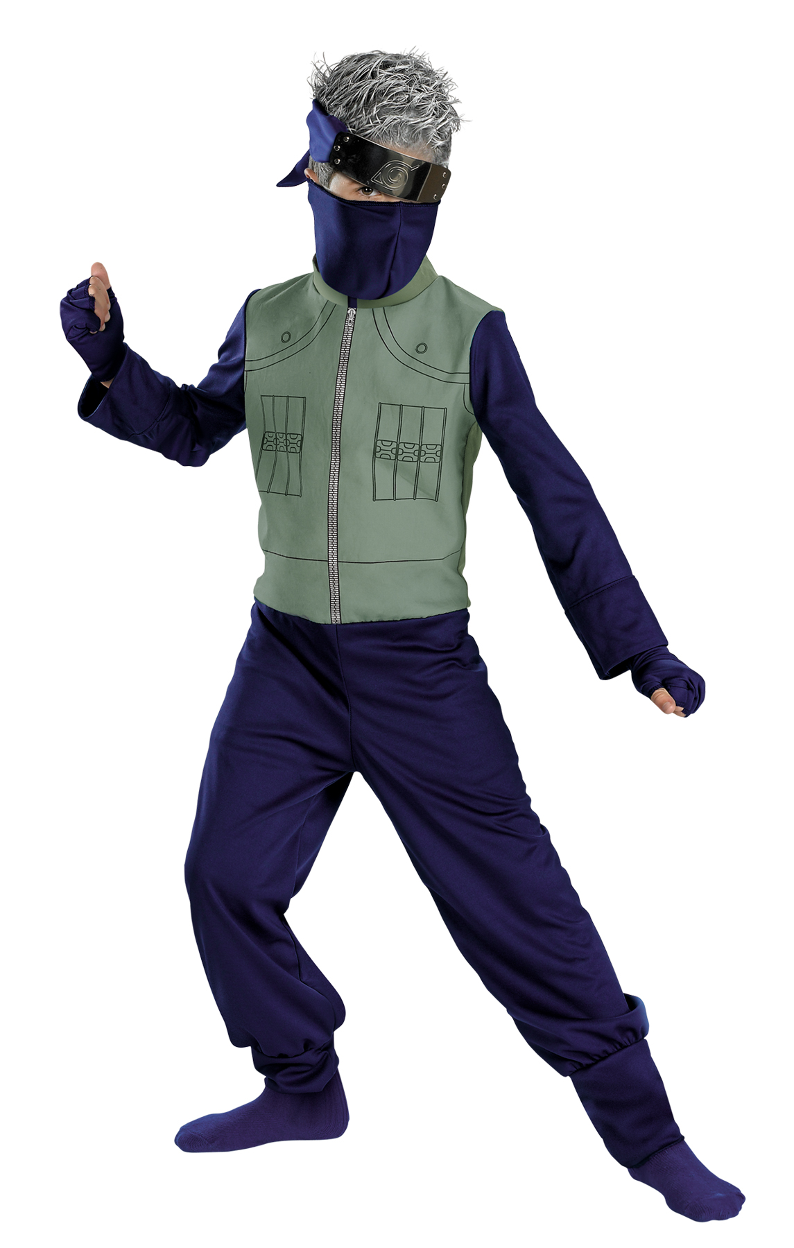 Boy's Kakashi Naruto Costume