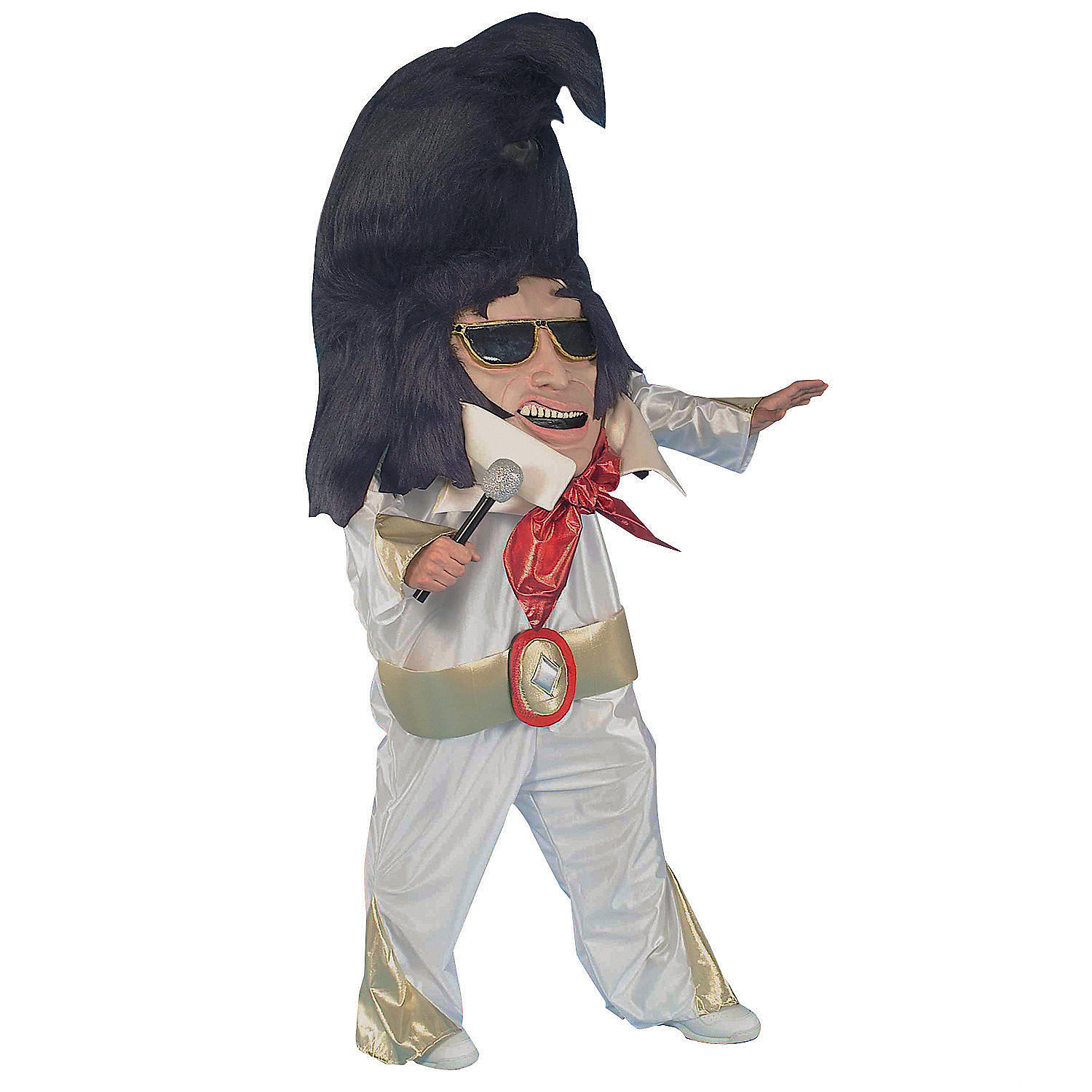 Adult Elvis Mascot Costume