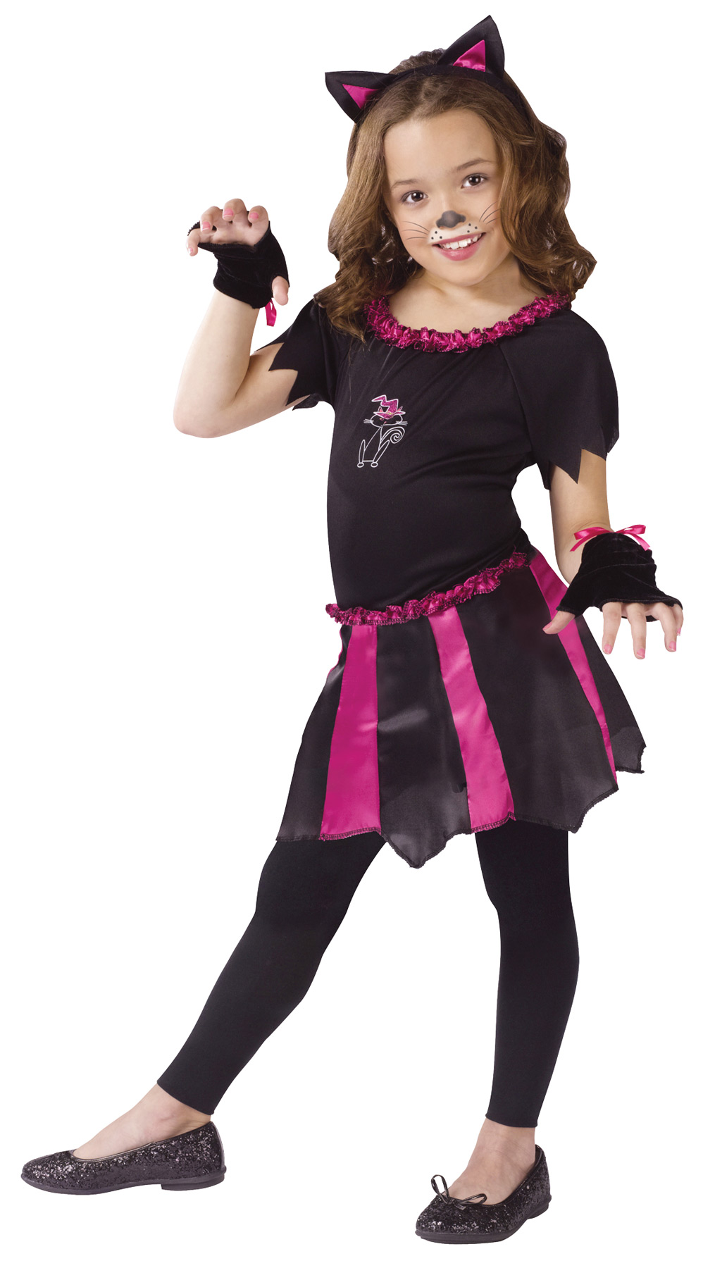 Girl's Sweetheart Cat Costume