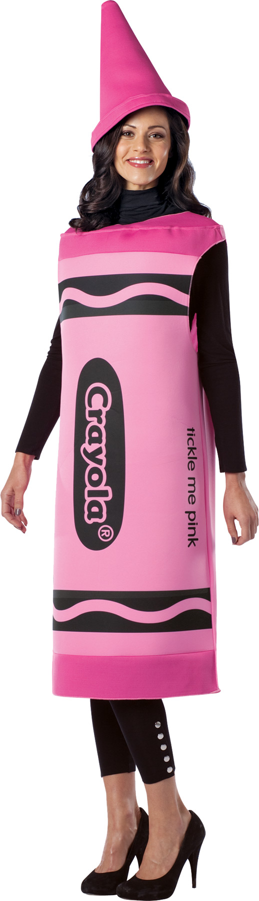 Adult Pink Crayola Crayon Costume