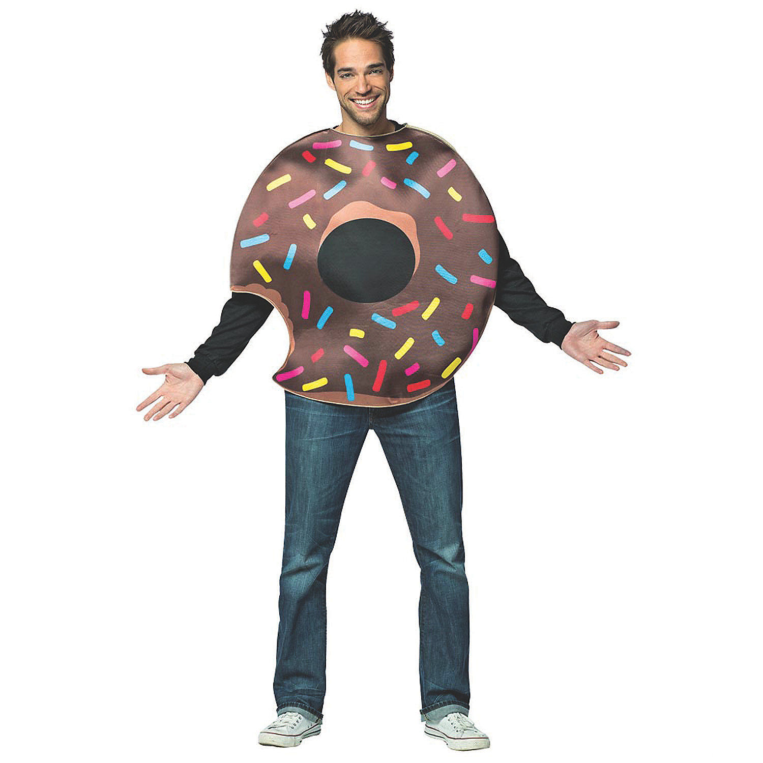 Adult Doughnut With Bite Costume