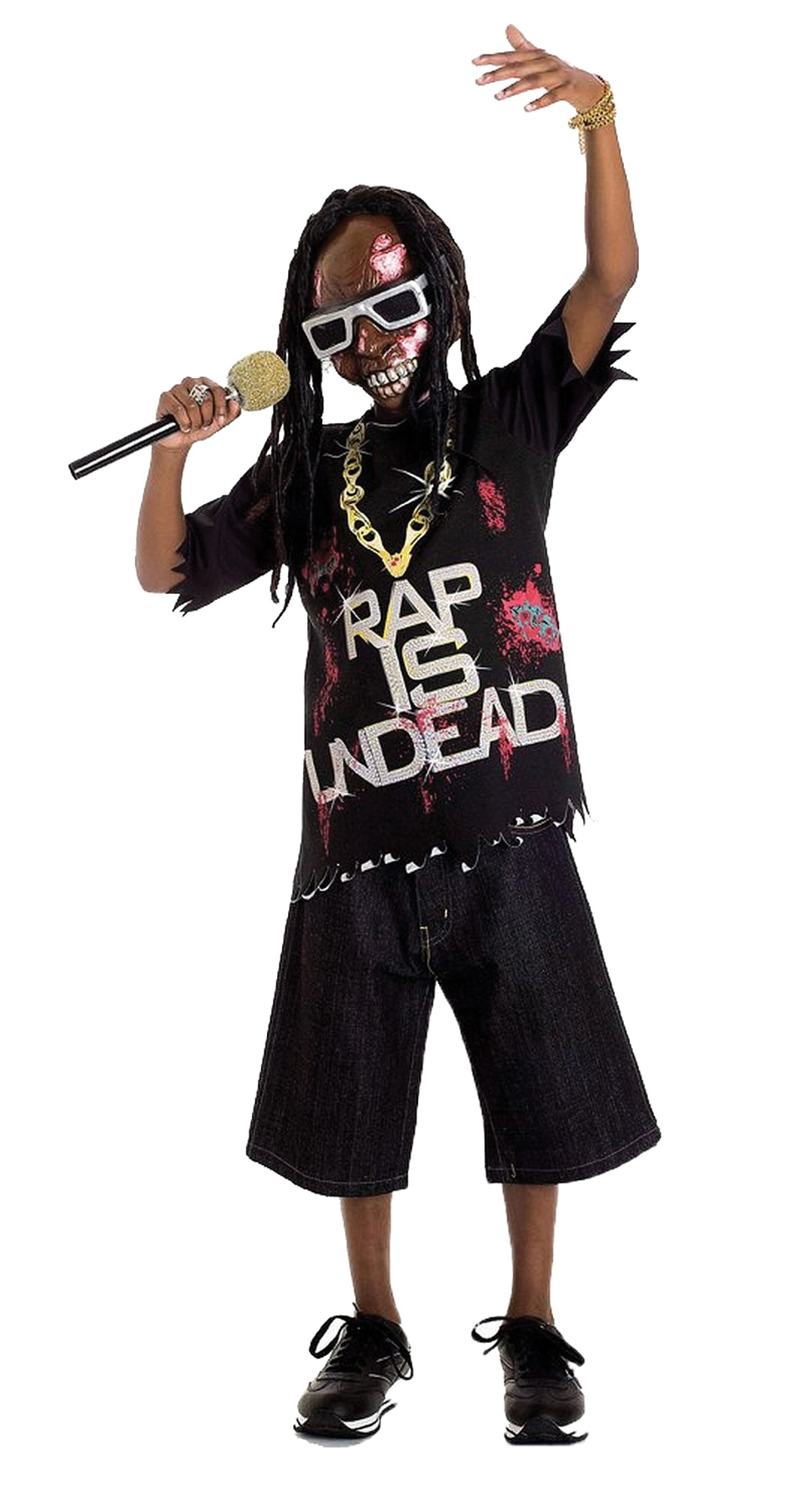 Boy's Rapstar Zombie Costume