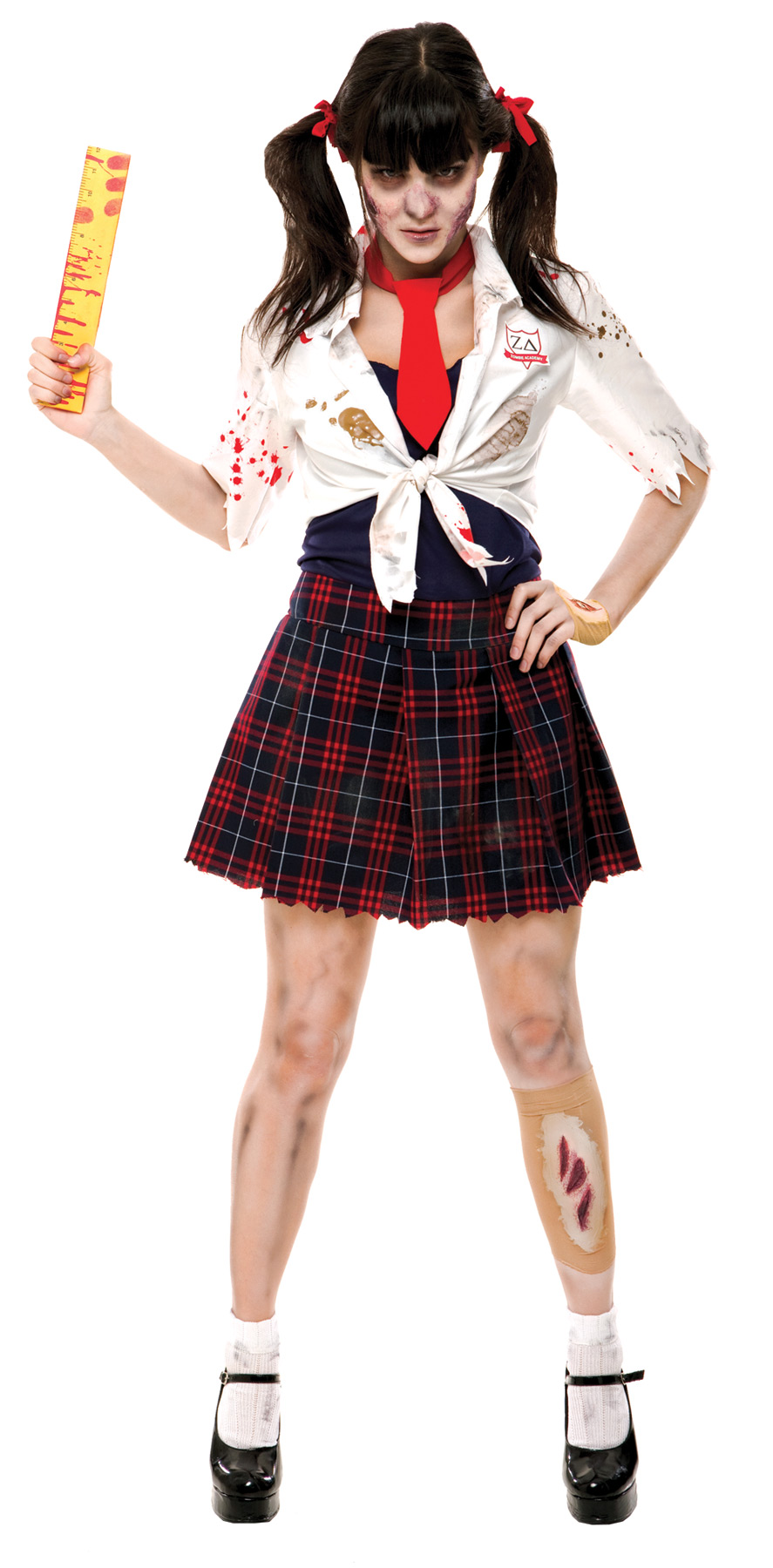 Women's School Girl Zombie Costume