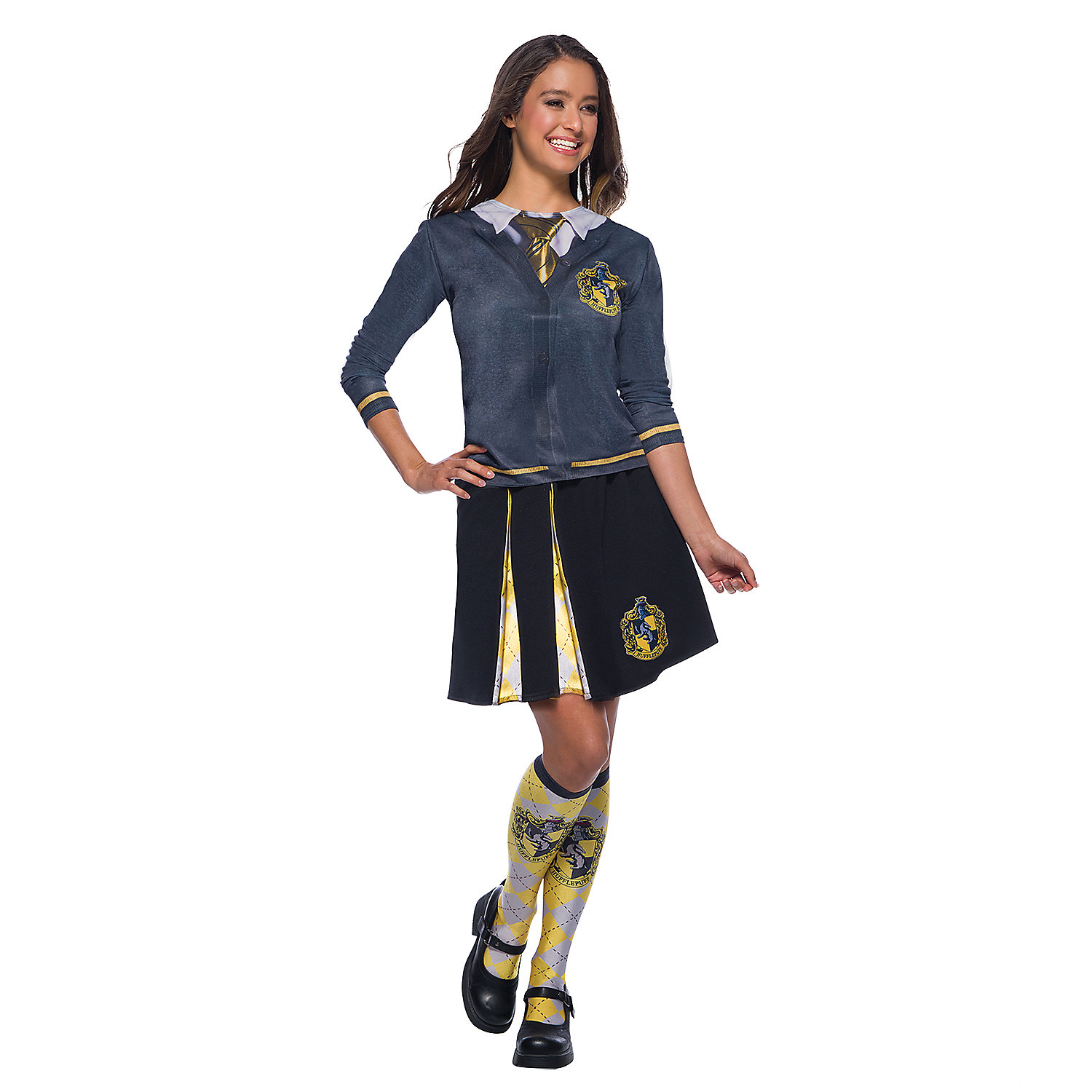 HUFFLEPUFF ADULT COSTUME TOP 