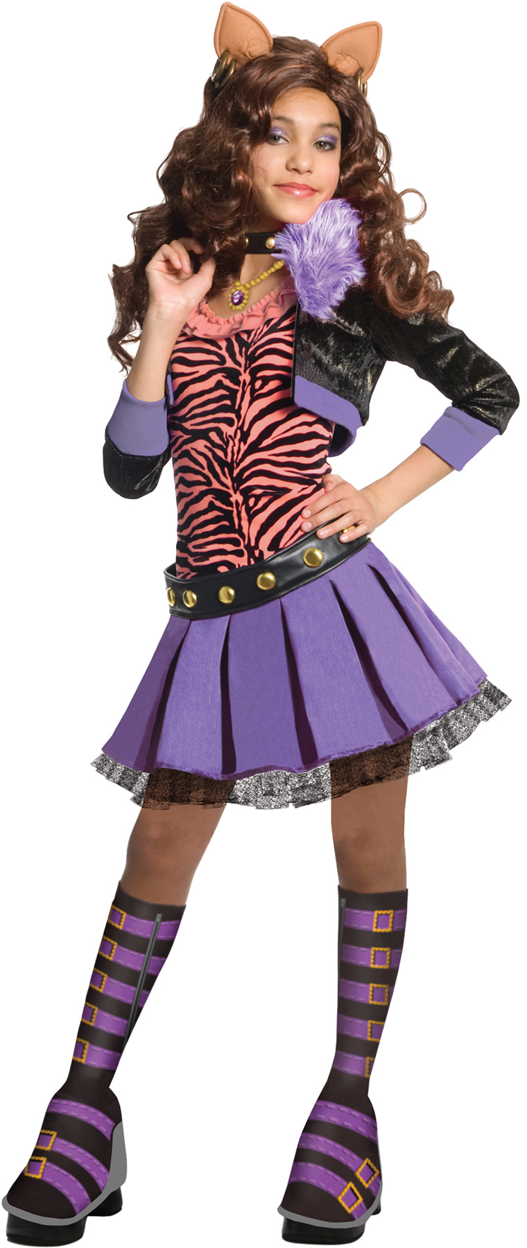 Girl's Deluxe Clawdeen Wolf Costume