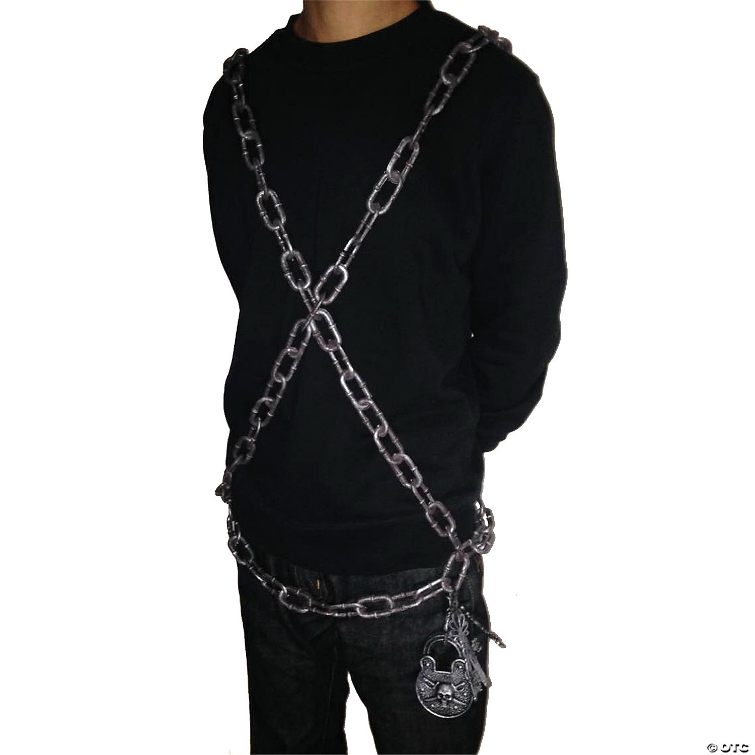 silver chain costume