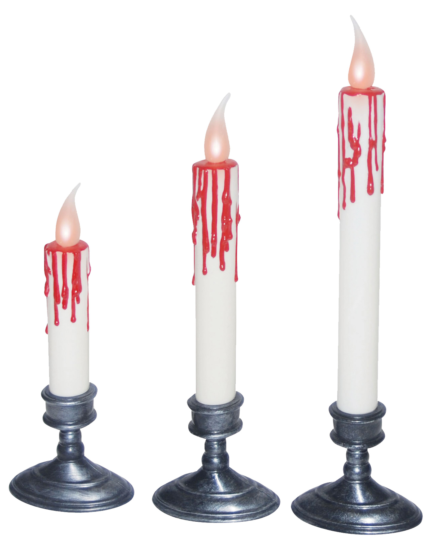 White Blood Dripping Candles