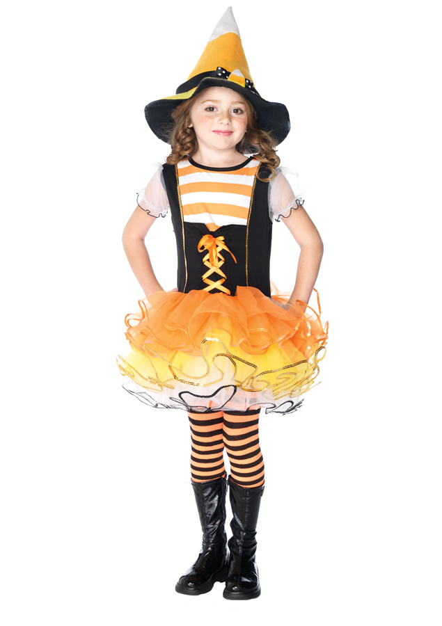 Girl's Candy Corn Costume