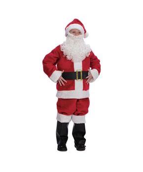 Child's Plush Santa Suit 