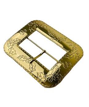Santa Cast Belt Buckle