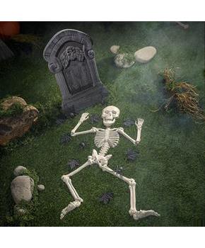 I Told You I Was Sick Tombstone & Skeleton Graveyard Halloween Decorations Set 24 Pc.