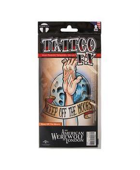 Tinsley Transfers An American Werewolf in London Keep Off The Moors Temporary Tattoo