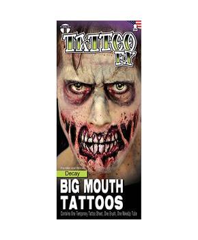  DECAY BIG MOUTH TATTOO FX KIT