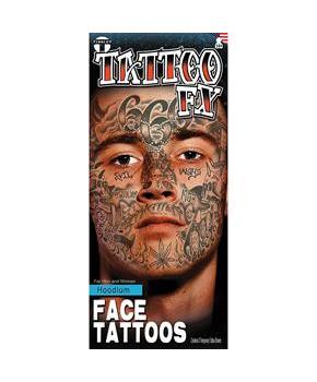 HOODLUM FACE TATTOO FX 