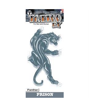 Tinsley Transfers Prison Panther Temporary Tattoo