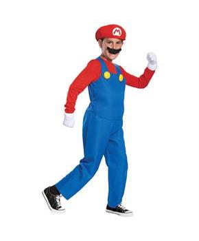 Kid's Deluxe Super Mario Bros. Mario Costume