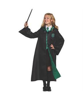 SLYTHERIN ROBE DLX CHILD COSTUME