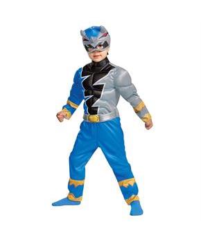 Boy's Blue Ranger Dino Fury Costume