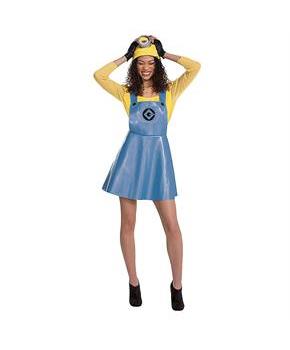 Women's Deluxe Minions Stuart Costume