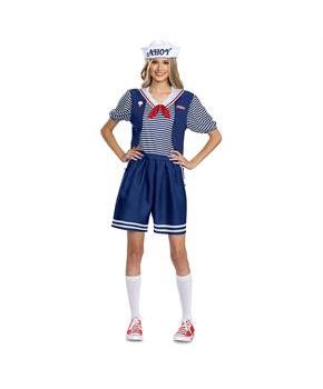 Women's Deluxe Stranger Things Robin Scoops Ahoy Costume