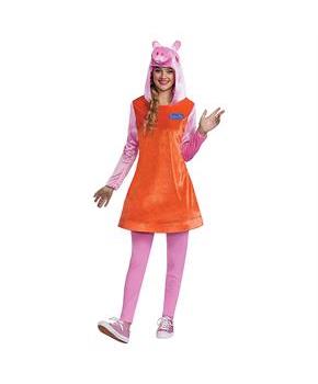 Women's Deluxe Peppa Pig Mummy Pig Costume
