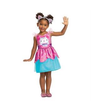 Toddler Classic DreamWorks Gabby's Dollhouse Cakey Cat Dress Costume
