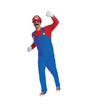 Adult Mario Bros. Elevated Mario Costume