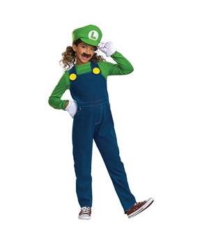 Kids Elevated Mario Bros. Luigi Costume