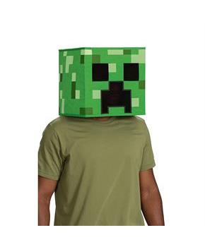 MinecraftT Anniversary Creeper Block Head Mask