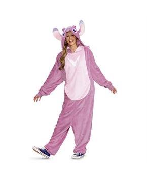 Adults Disney's Lilo & Stitch Angel Jumpsuit Costume
