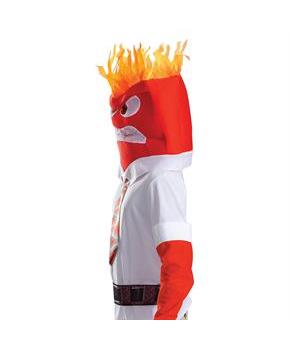 Mens Disney\/Pixar Inside Out 2 Red Anger Costume Kit
