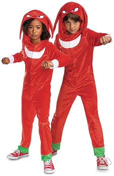 Kids Classic Sonic the Hedgehog 3 Knuckles the Echidna Costume