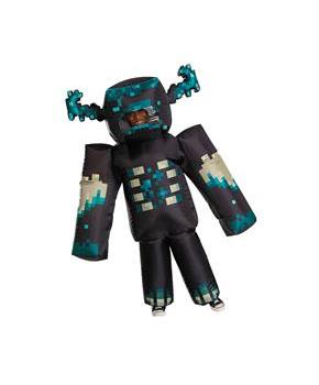 Kids Inflatable Minecraft Warden Costume