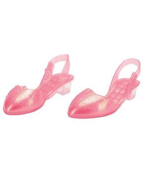 Kids Wicked Glinda Jelly Shoes Costume Accessory