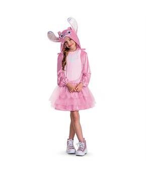 Kids Classic Disney's Lilo & Stitch Angel Hooded Dress Costume