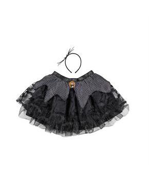 Tween The Nightmare Before Christmas Jack Skellington Tutu Costume Kit - One Size