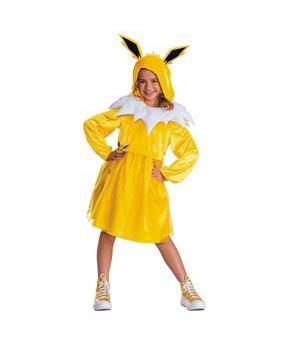 Kids Pokmon Jolteon Hooded Dress Costume