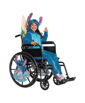 Kids Adaptive Disney's Lilo & Stitch Stitch Wheelchair Cover Costume