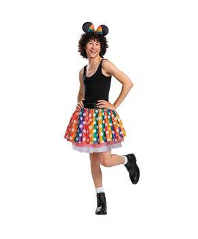 Adults Disney Minnie Mouse 25 Pride Tutu Costume Kit