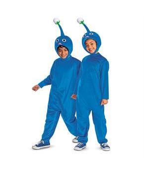 Kids Classic Pikmin Blue Pikmin Jumpsuit Costume