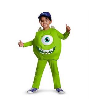 Toddler Deluxe Monsters University Mike Jumpsuit Costume