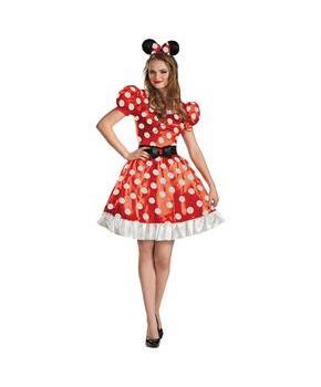 Women's Classic Red Minnie Costume