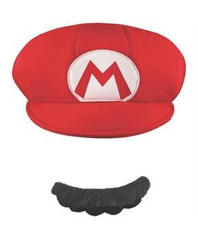 Adult Mario Hat And Mustache