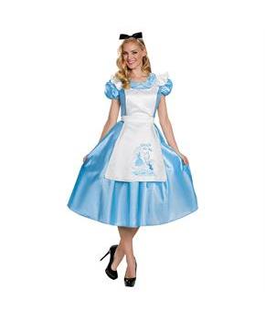 Women's Deluxe Alice in Wonderland Costume