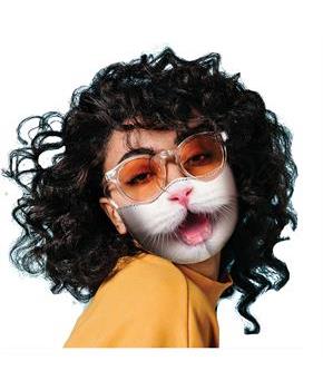 Mask Cover Kitty Cat