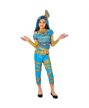 Kids Monster High Blue & Gold Cleo De Nile Costume