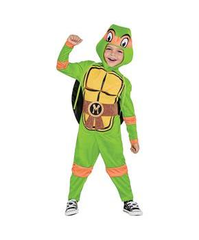 Toddler Teenage Mutant Nija Turtles Michelangelo Costume