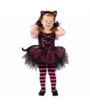 Toddler Black & Pink Tutu Caterina Costume