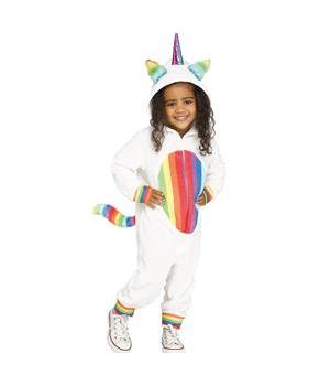 Child Rainbow Unicorn Costume